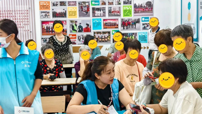 公益健康筛查 为居民筑起“护心墙”！“心动赵巷”健康公益行正式启动